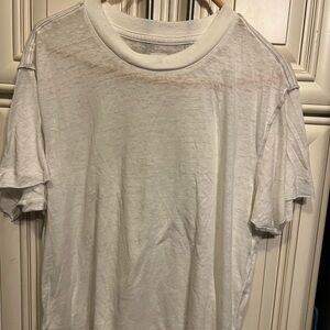 NSF White Short Sleeve Tee